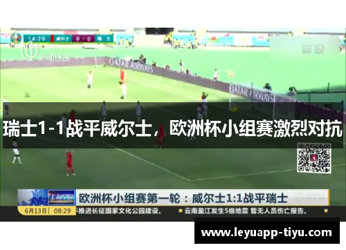 瑞士1-1战平威尔士，欧洲杯小组赛激烈对抗