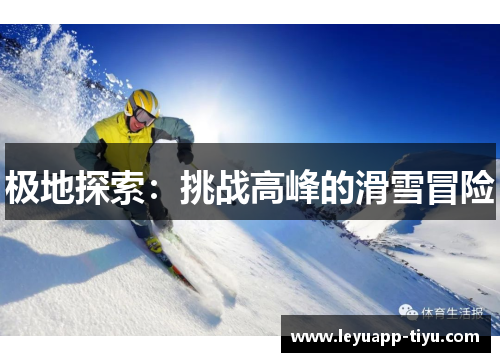 极地探索：挑战高峰的滑雪冒险