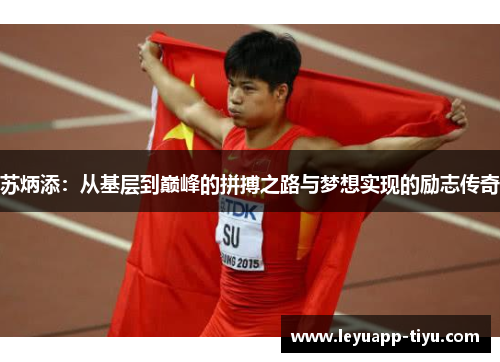 苏炳添：从基层到巅峰的拼搏之路与梦想实现的励志传奇
